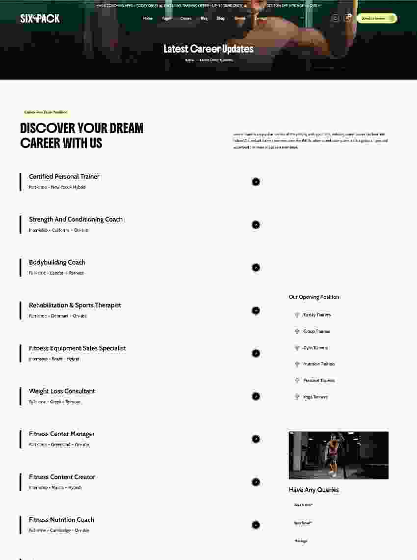 Career-Listing-page